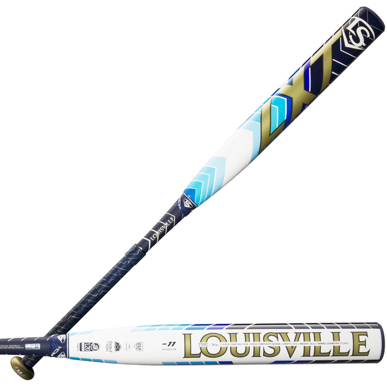 2024 LXT Fastpitch Bat (11) Louisville Slugger Dugout