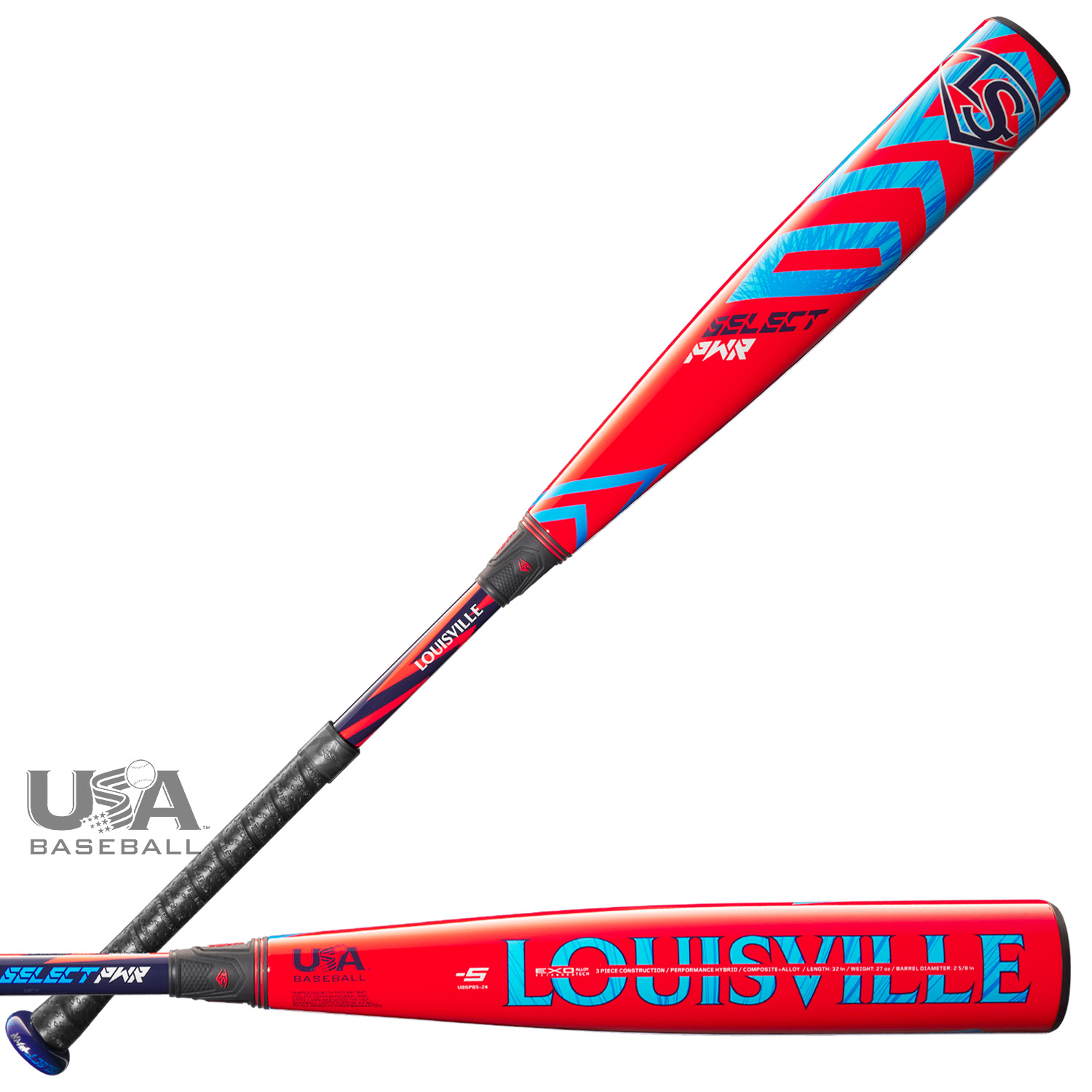 2024 Select PWR USA Bat (5) Louisville Slugger Dugout